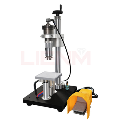 Easy Chemical Operated Manual Small Perfume Crimping Machine , Perfume Bottle Sealer Capping Machine